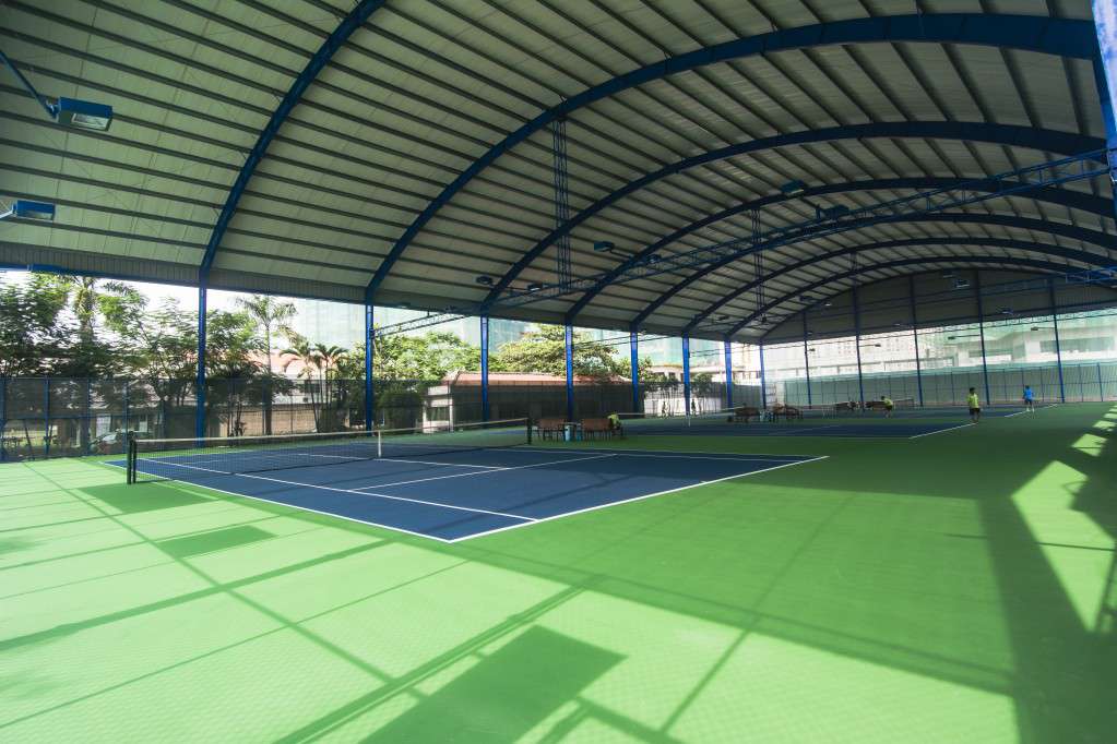 Thi Công Mái Che Sân Tennis